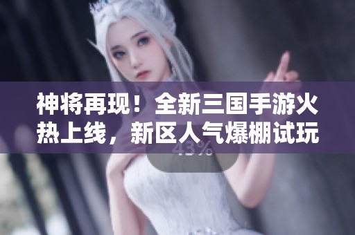 神将再现！全新三国手游火热上线，新区人气爆棚试玩评测分享