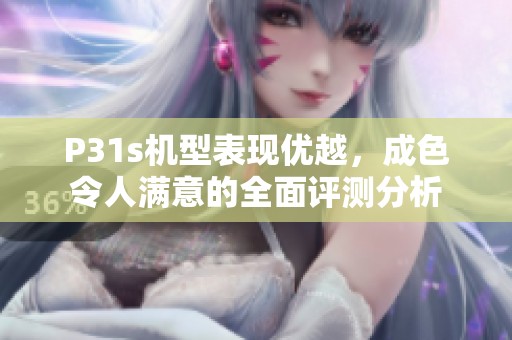 P31s机型表现优越，成色令人满意的全面评测分析